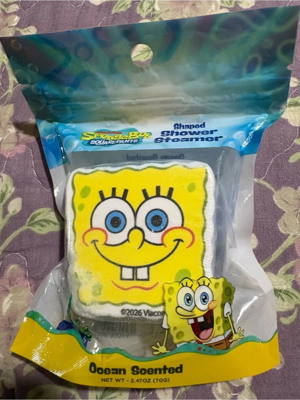 SpongeBob Squarepants Citrus & Ocean Scented Bath Bars in Orange and Yellow